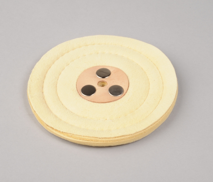 Leder-Schwabbelscheibe | � 100 mm