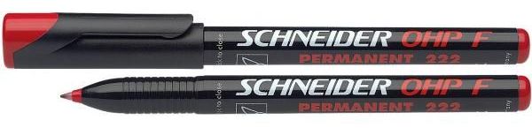 Permanent-Marker 222 F | rot | 0,7 mm